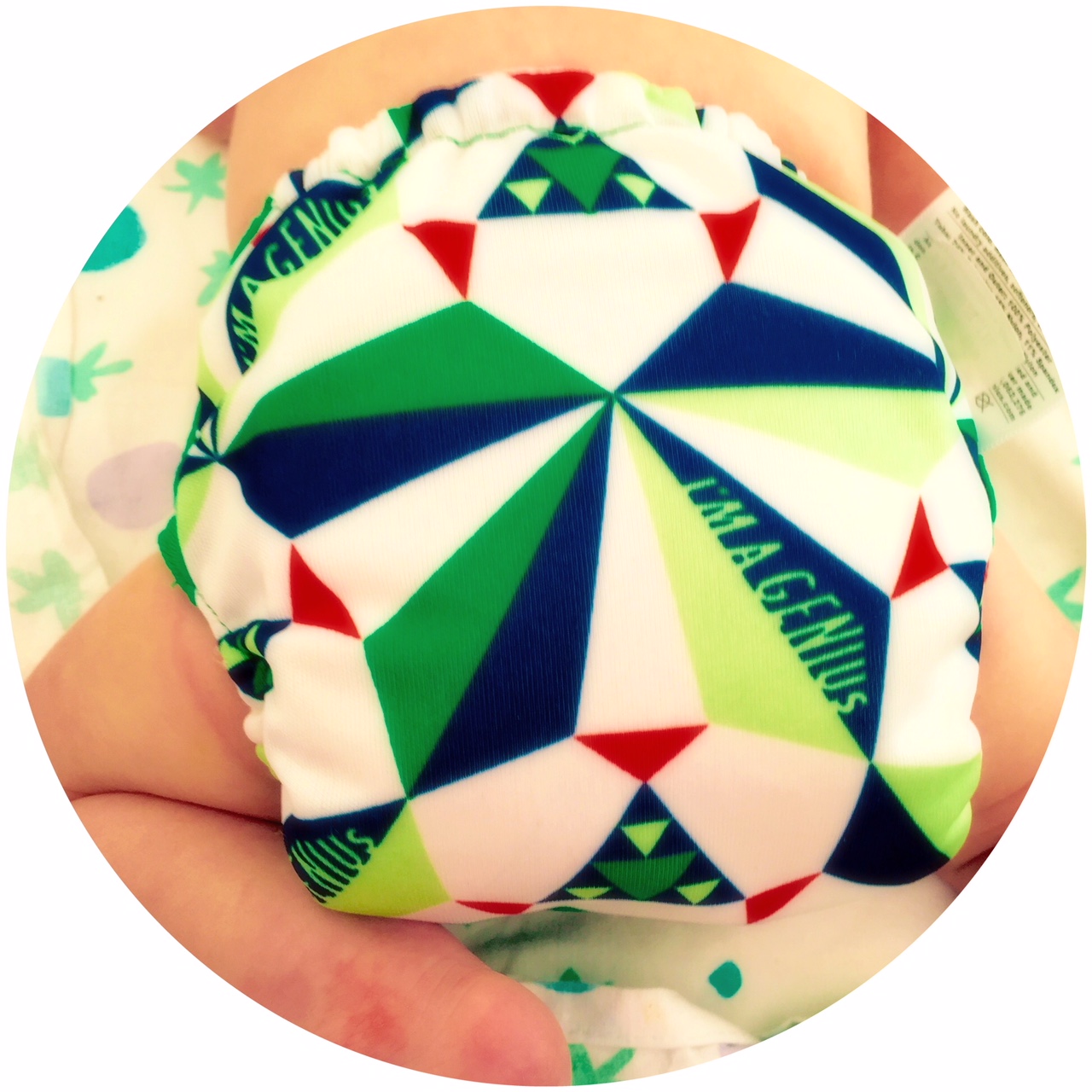 Babyjem Bavaglino XL Con Tasca Raccoglibriciole E Panno Pulizia - Verde